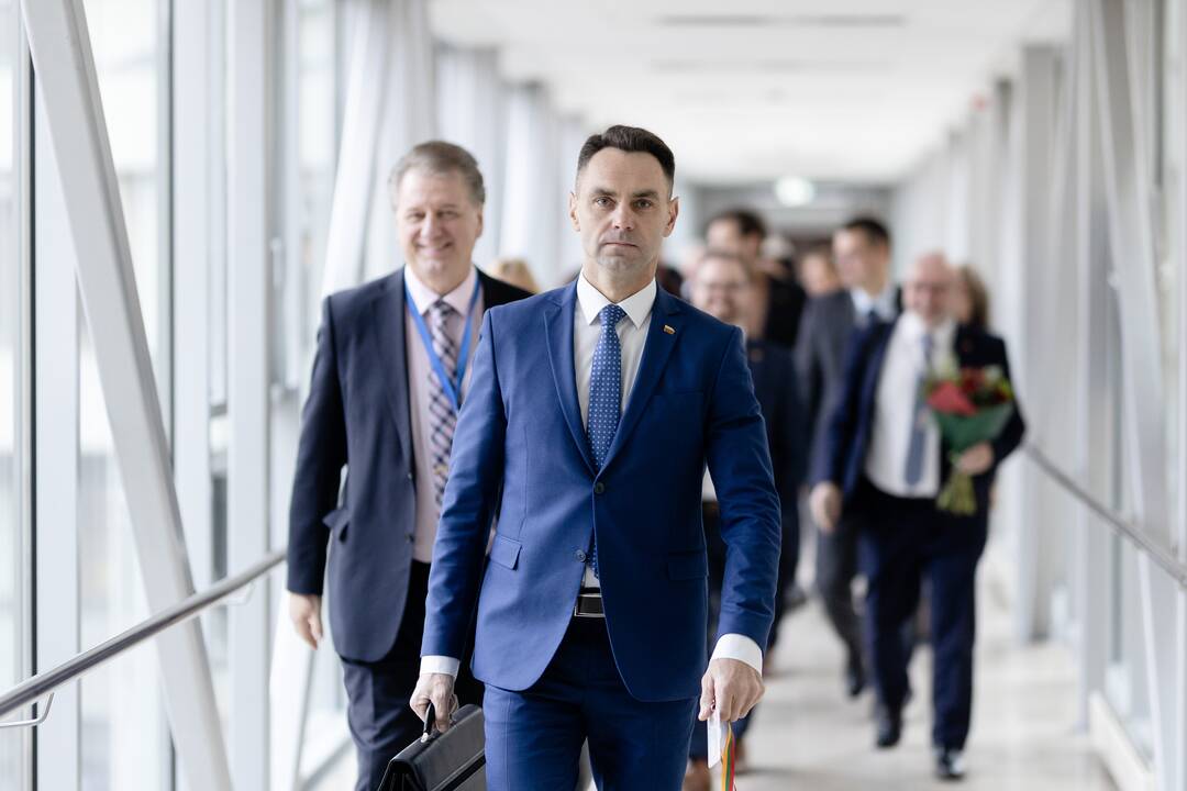 Vyriausybės programos tvirtinimas Seime
