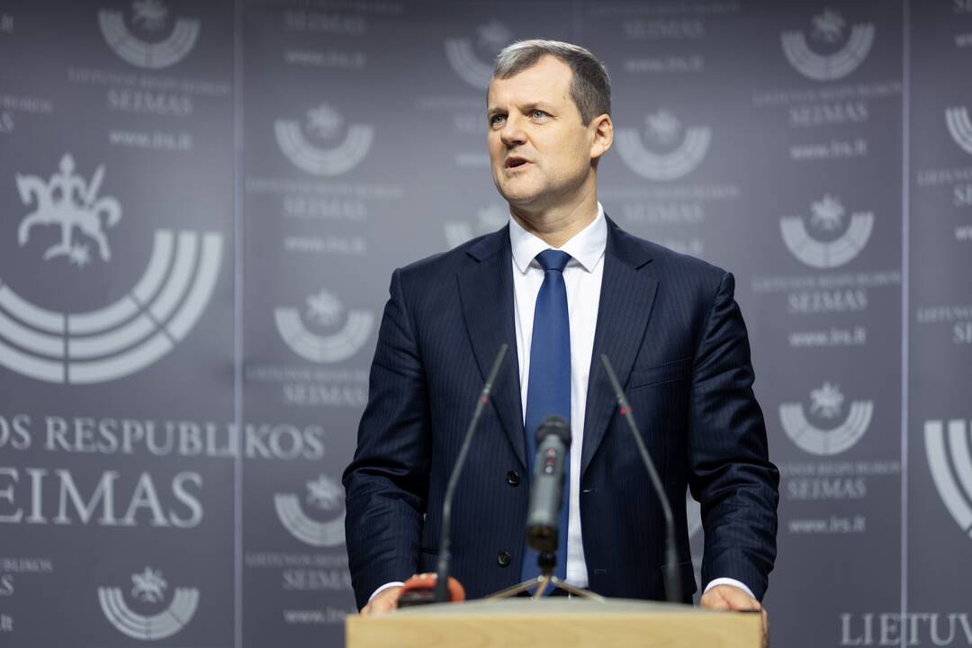 Vyriausybės programos tvirtinimas Seime