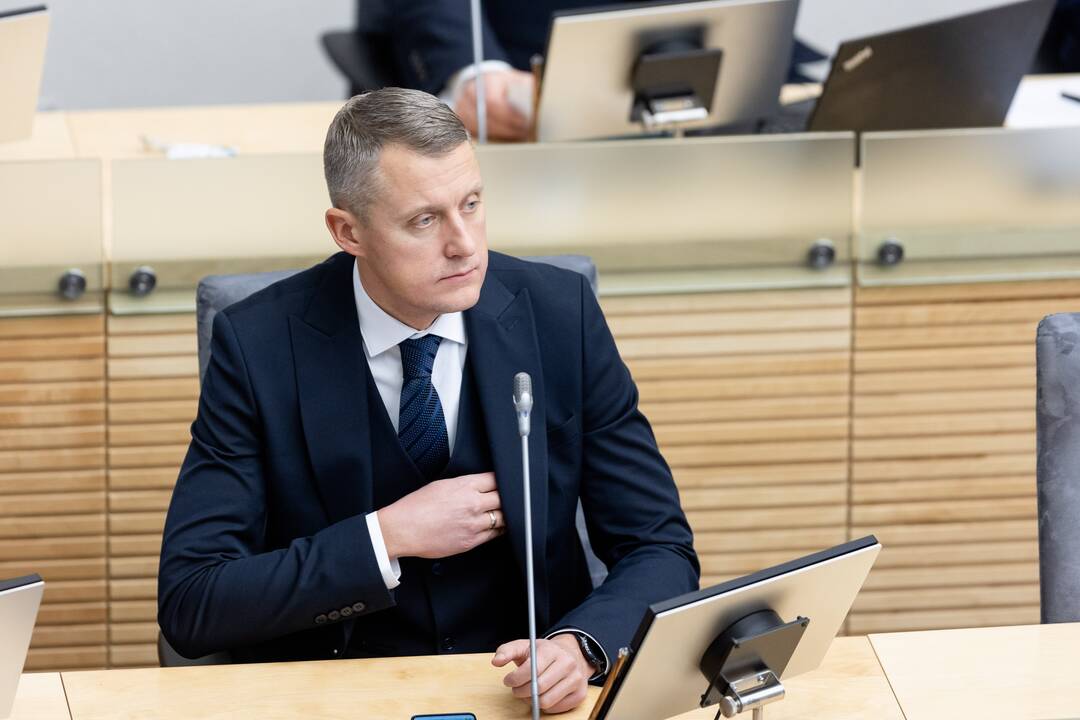 Vyriausybės programos tvirtinimas Seime