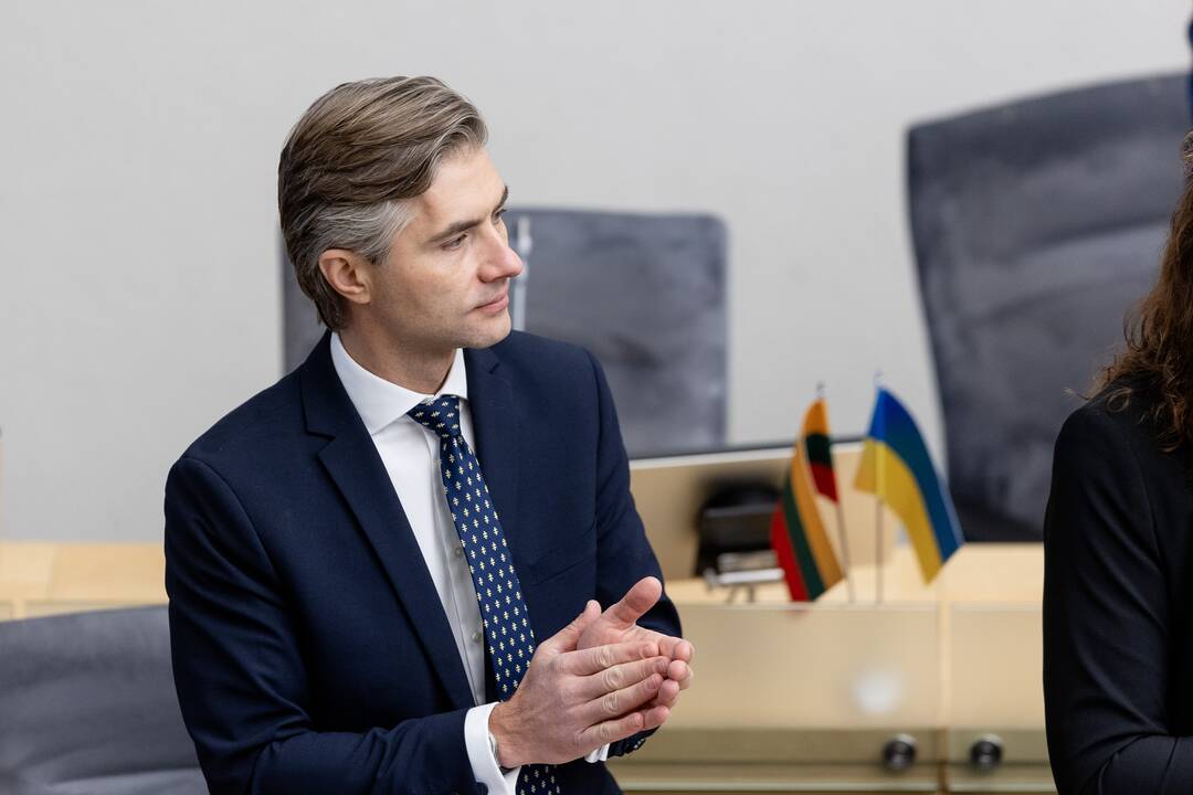 Vyriausybės programos tvirtinimas Seime