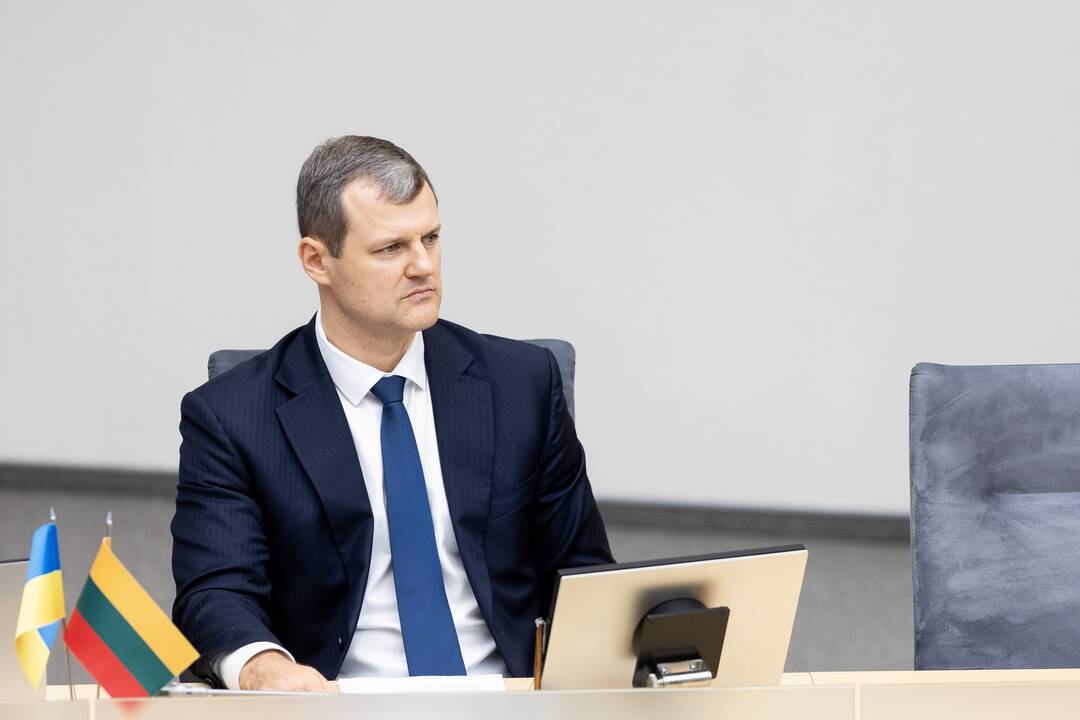 Vyriausybės programos tvirtinimas Seime