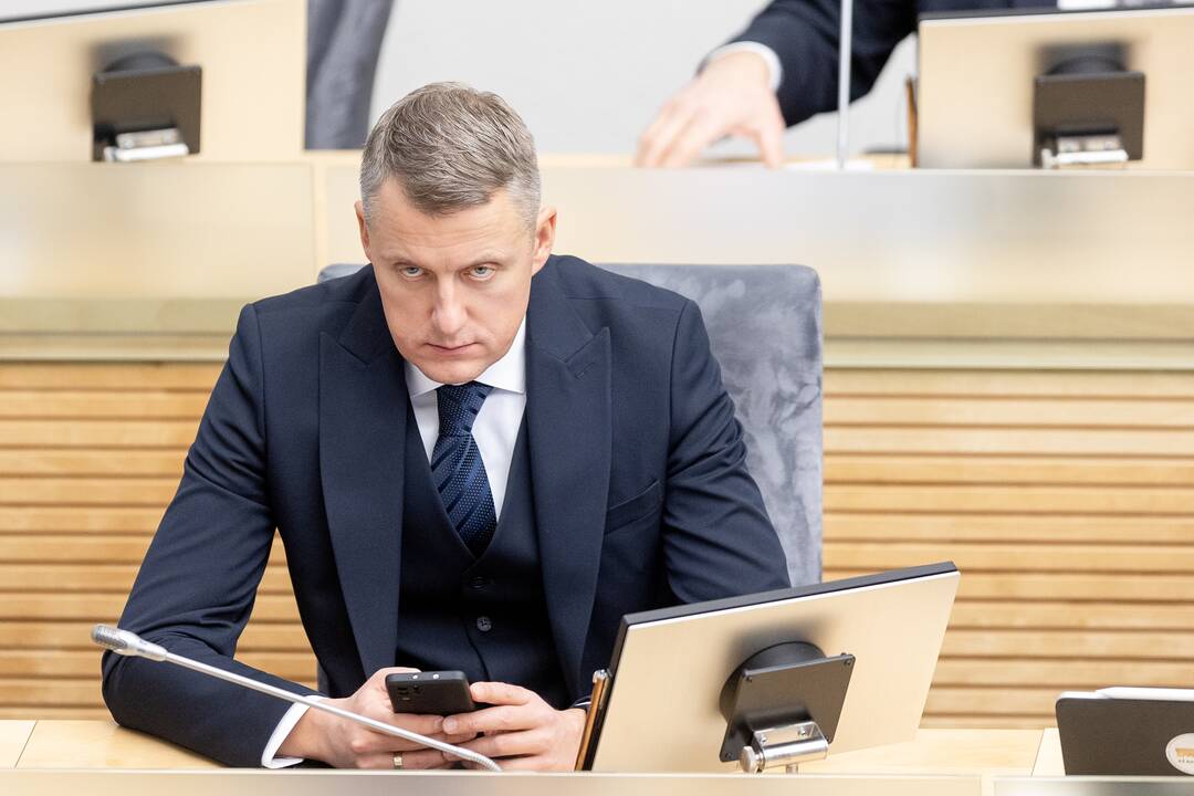 Vyriausybės programos tvirtinimas Seime