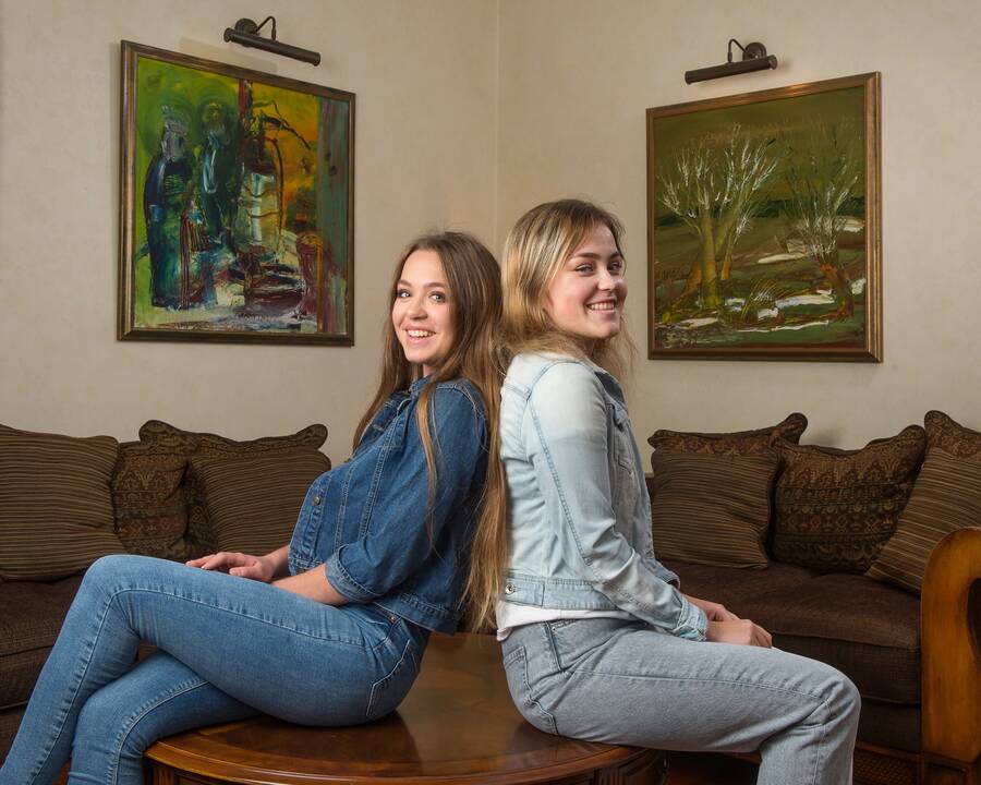 Skirtumai: dvynės Eva ir Ema teigia esančios labai skirtingos, tad dažniausiai žmonės galvoja, kad jos – tiesiog draugės. 