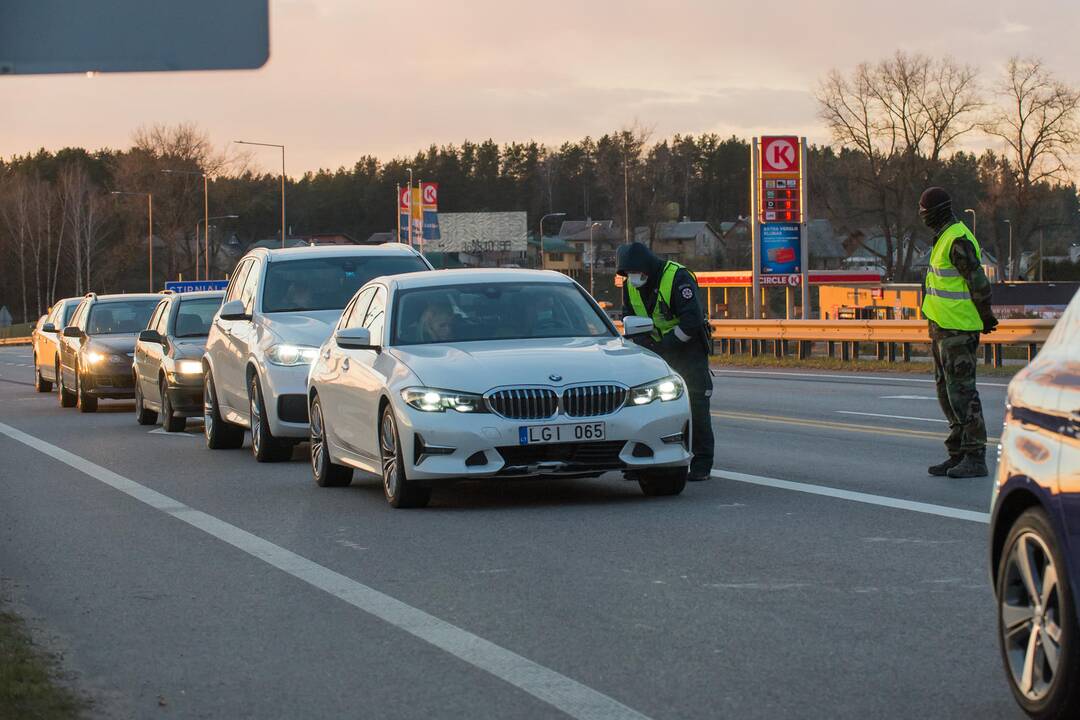 Vilniaus miestas uždarė įvažiavimus