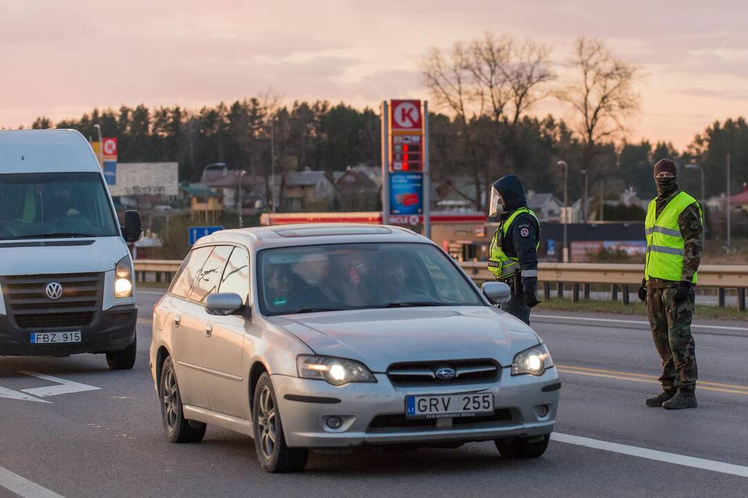 Vilniaus miestas uždarė įvažiavimus