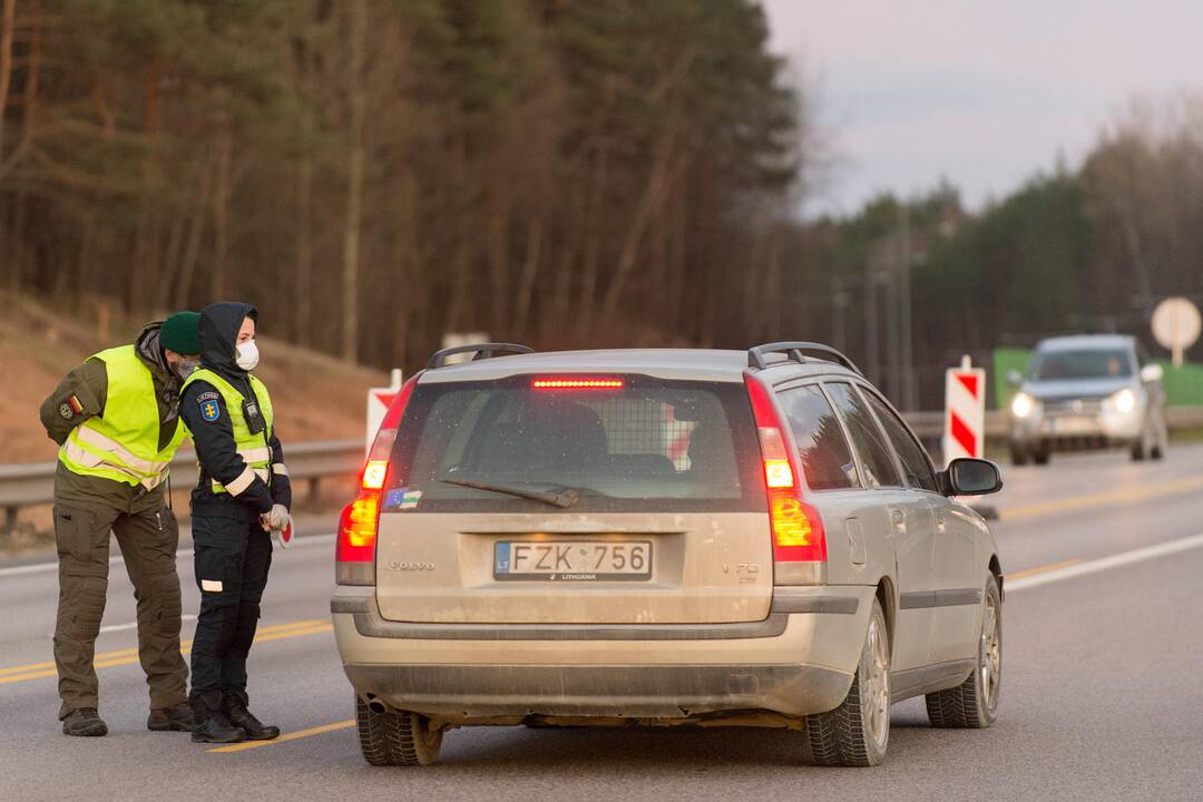 Vilniaus miestas uždarė įvažiavimus