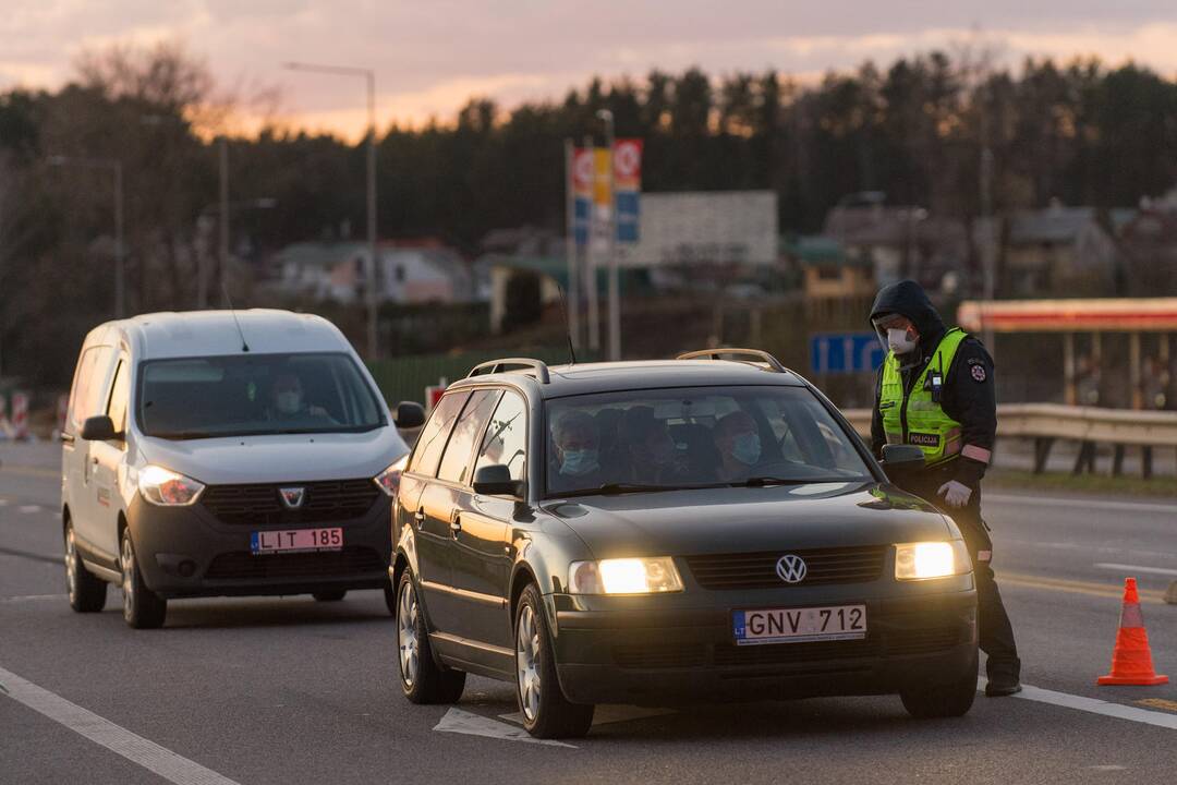 Vilniaus miestas uždarė įvažiavimus