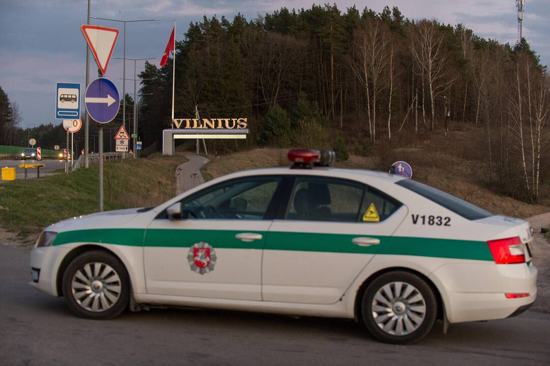 Vilniaus miestas uždarė įvažiavimus