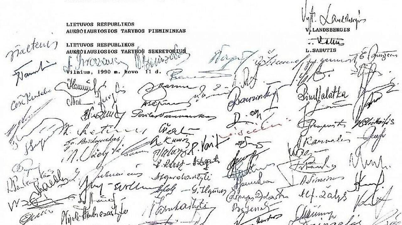 Kur saugomas Kovo 11-osios Aktas? 