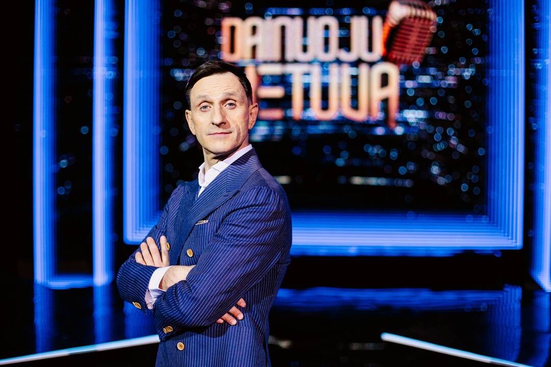 Dainius Kazlauskas (kairėje) ir Vidas Bareikis