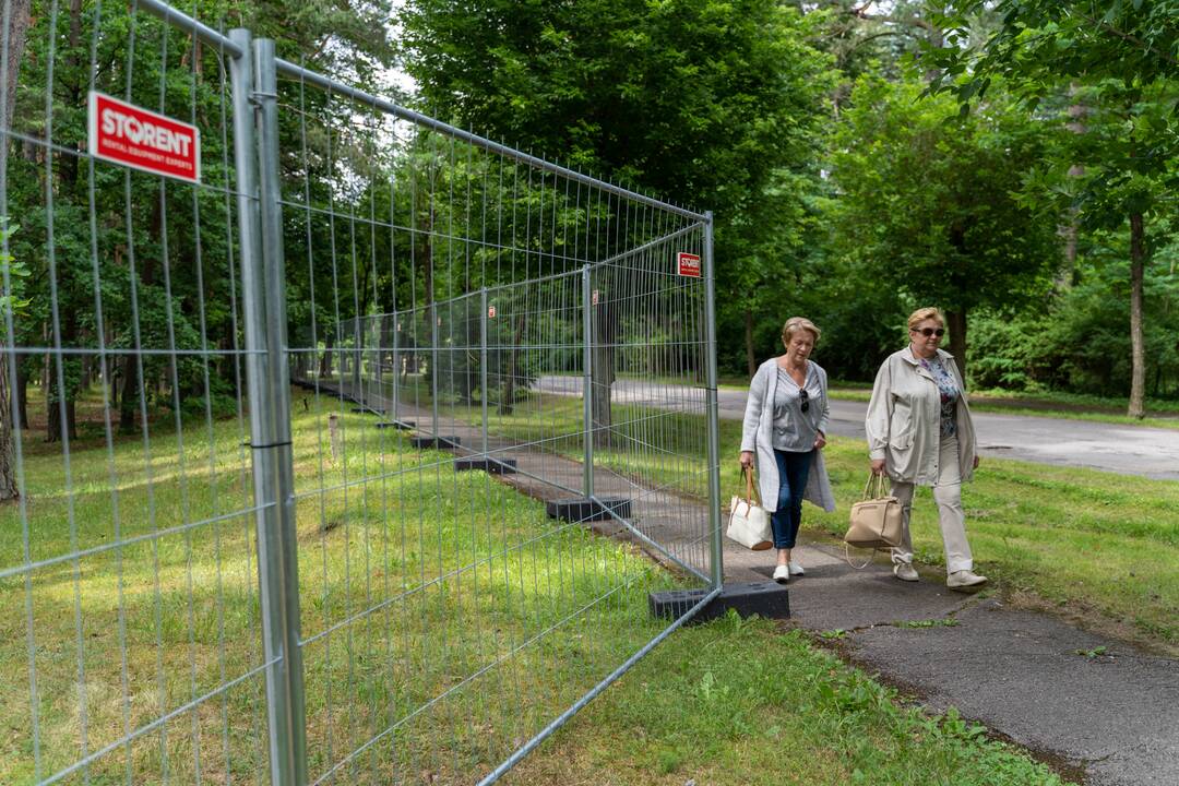 „Akacijų alėja“ – su apribojimais