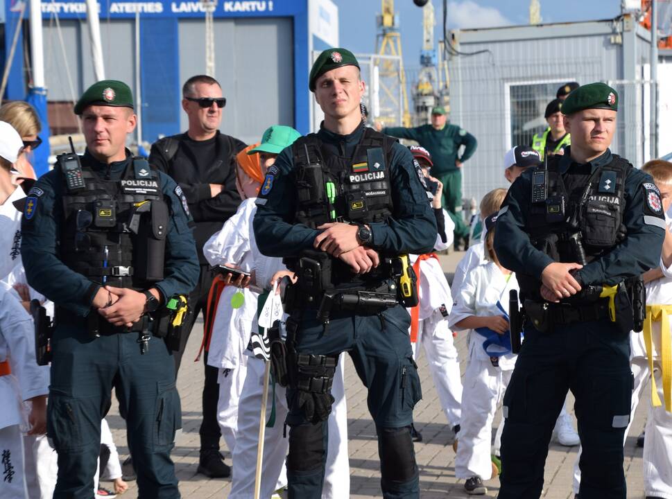 Jūros šventės atidarymo ceremonija
