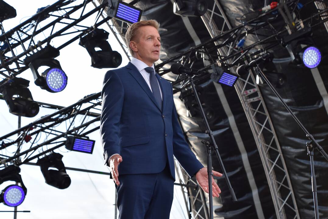 Jūros šventės atidarymo ceremonija