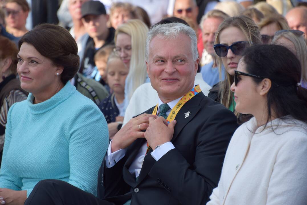 Jūros šventės atidarymo ceremonija