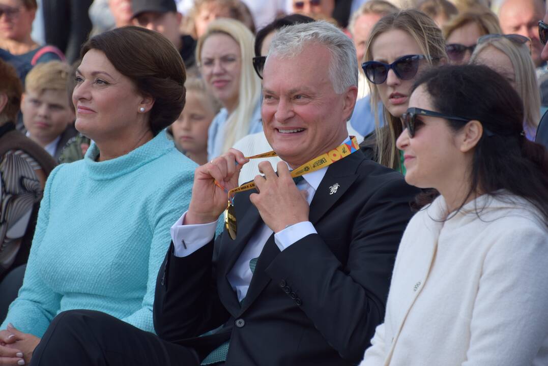 Jūros šventės atidarymo ceremonija