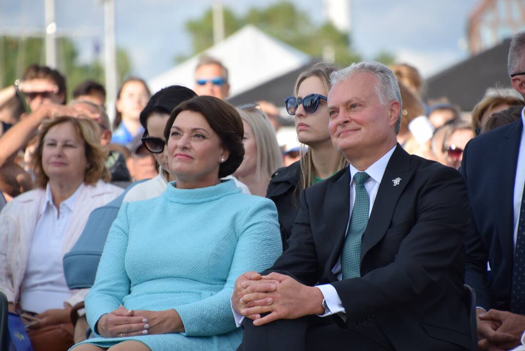 Jūros šventės atidarymo ceremonija
