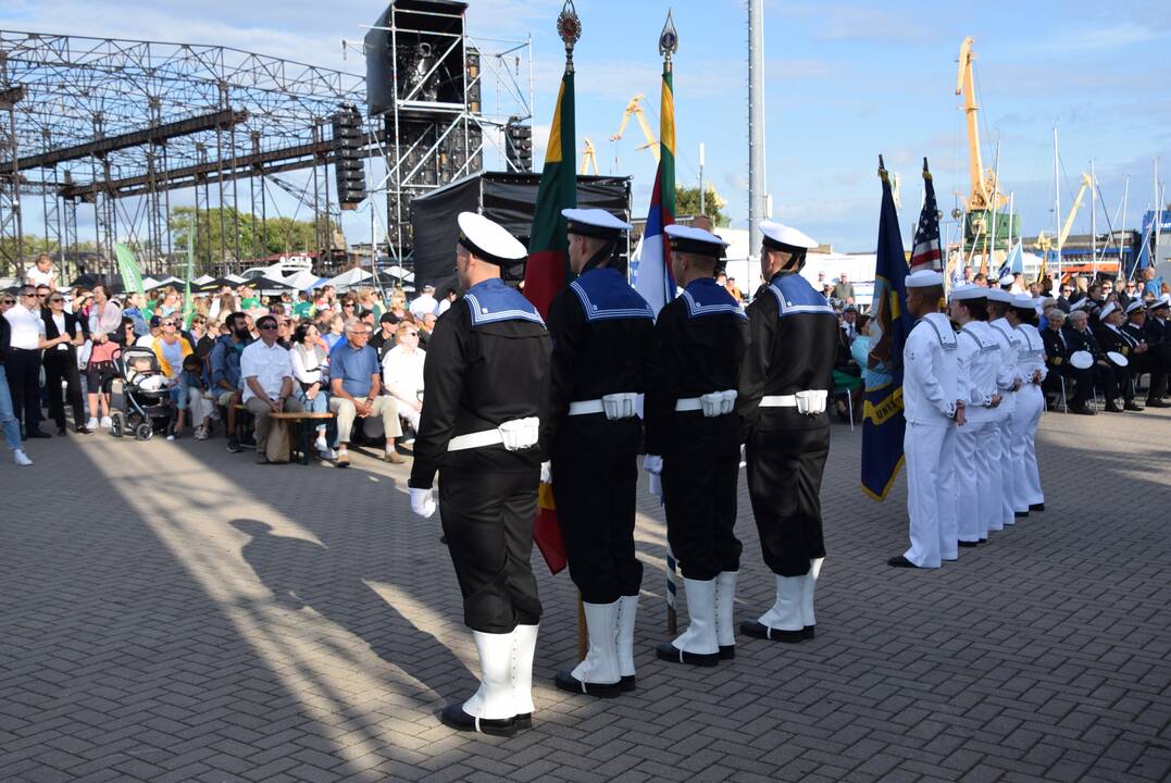 Jūros šventės atidarymo ceremonija