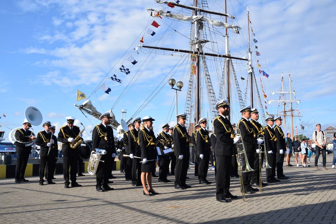 Jūros šventės atidarymo ceremonija