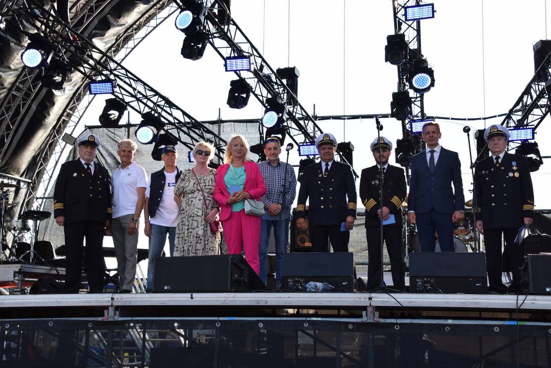 Jūros šventės atidarymo ceremonija