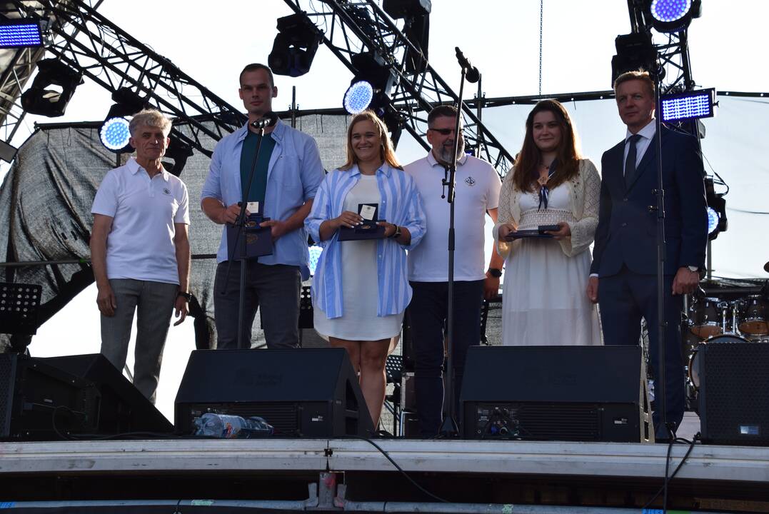 Jūros šventės atidarymo ceremonija