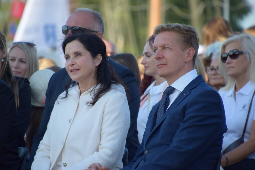 Jūros šventės atidarymo ceremonija
