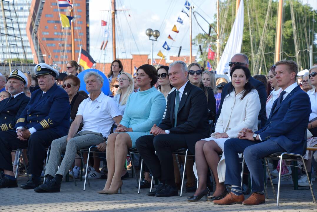 Jūros šventės atidarymo ceremonija