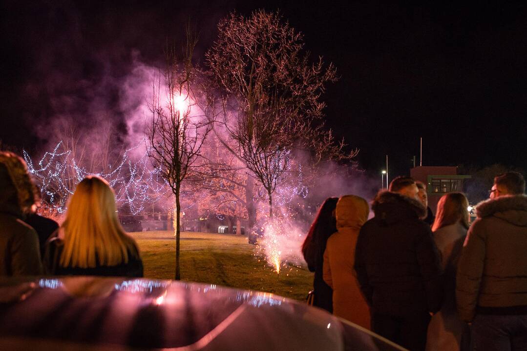 Klaipėda sutiko 2020-uosius
