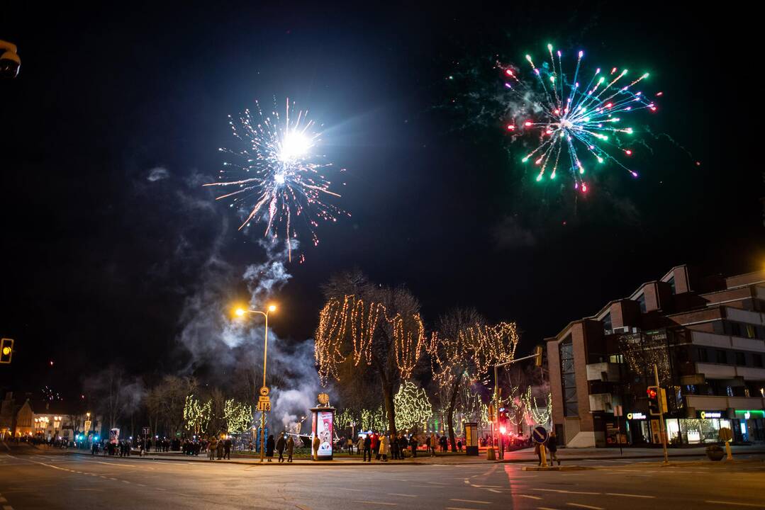 Klaipėda sutiko 2020-uosius