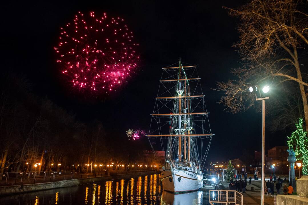 Klaipėda sutiko 2020-uosius