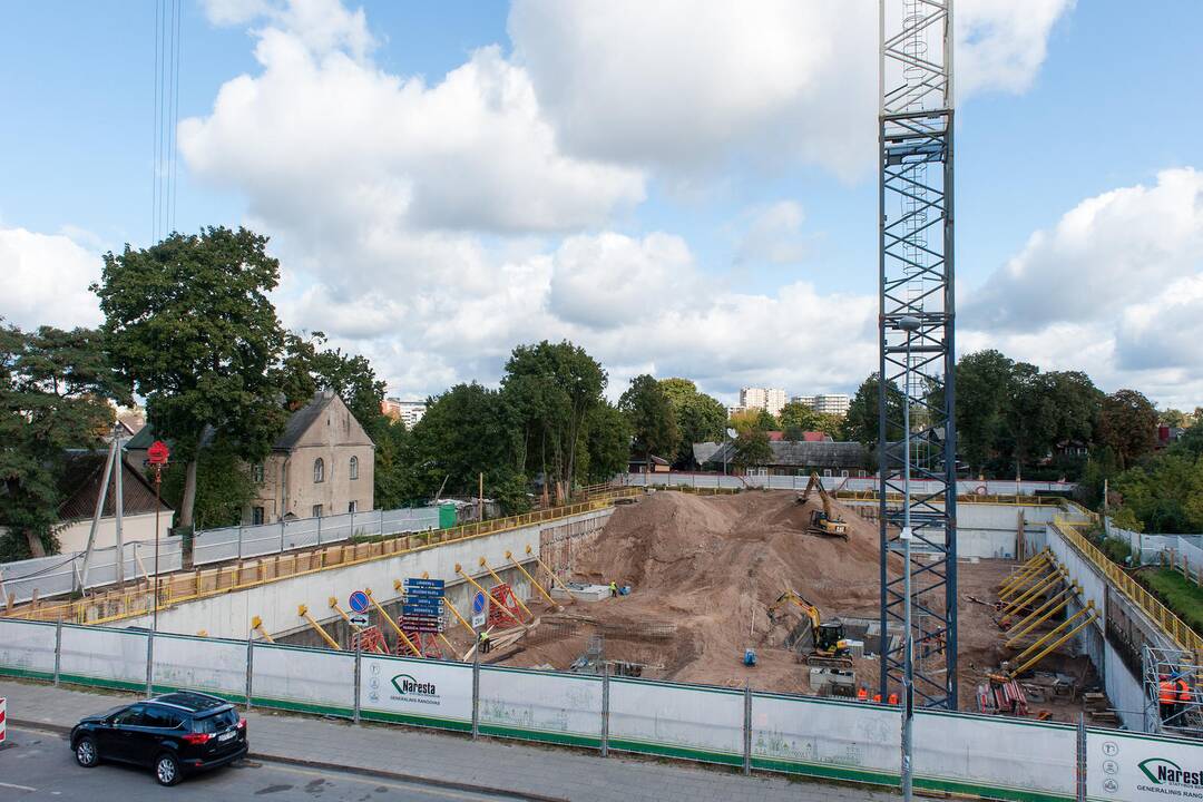 Šnipiškės tapo milžiniška statybų aikštele
