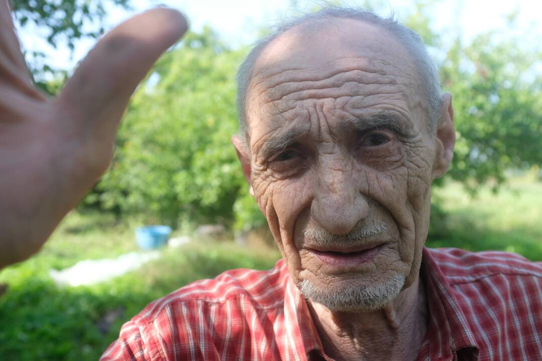 Senolis Antanas ir Giedrius Arbačiauskas