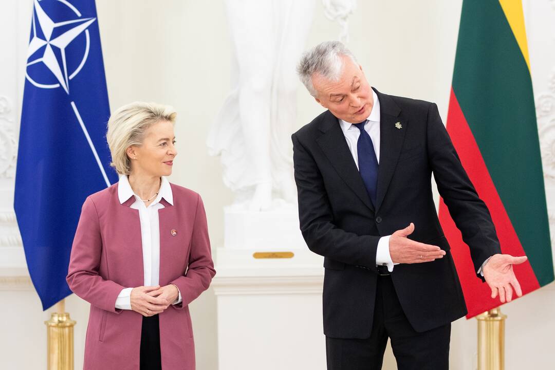 Prezidento ir NATO bei EK vadovų susitikimas Lietuvoje