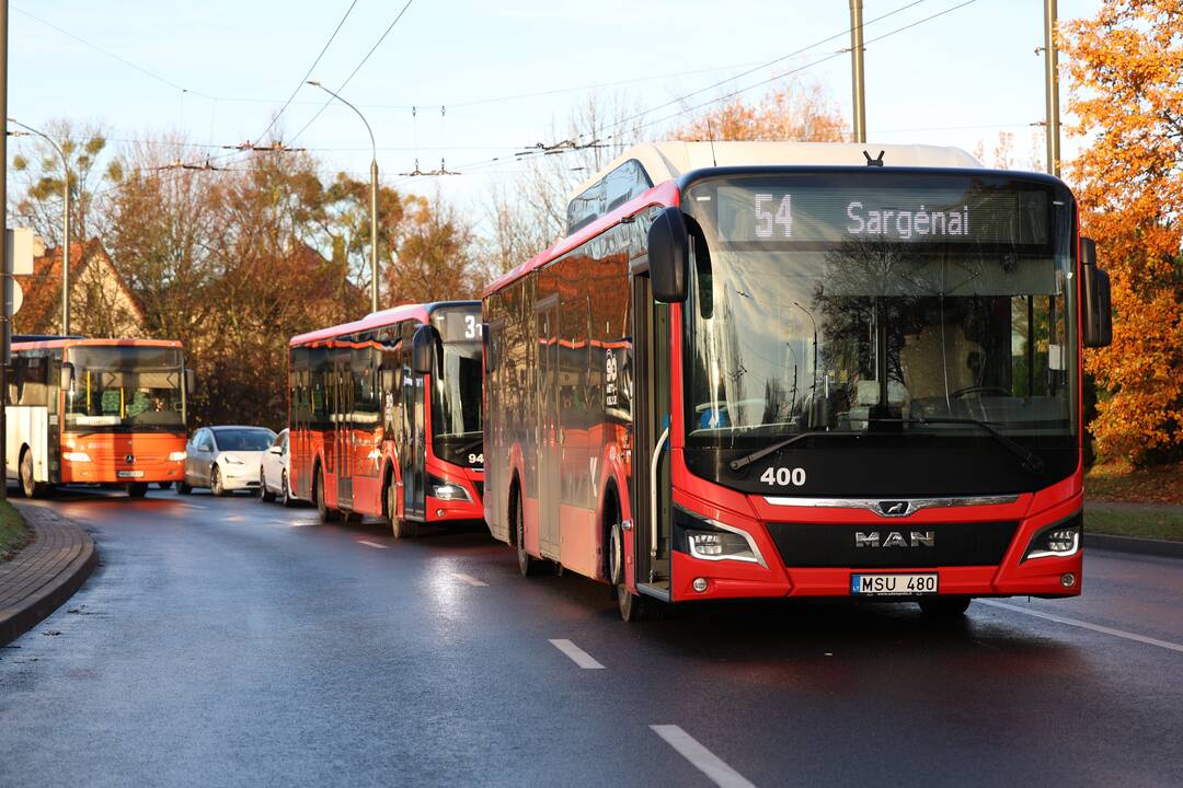 Kaune – automobilių avarijos ir spūstys