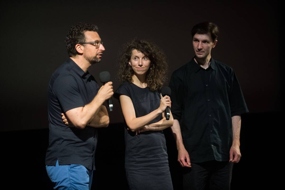 Rugilė Barzdžiukaitė (centre)