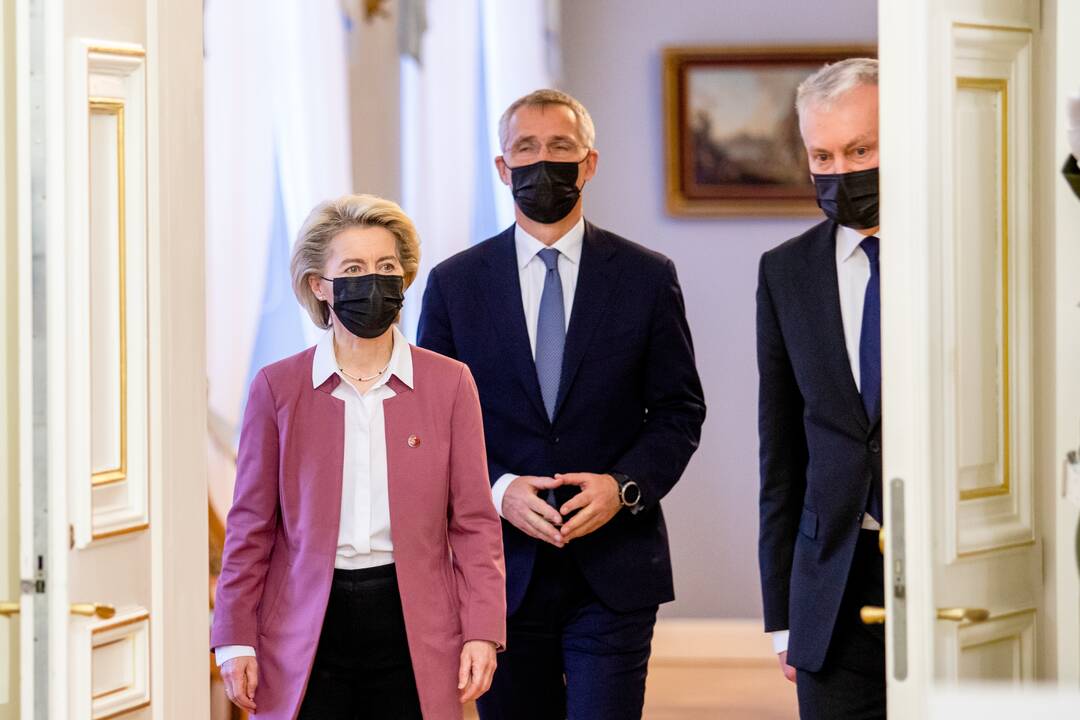 Prezidento ir NATO bei EK vadovų susitikimas Lietuvoje