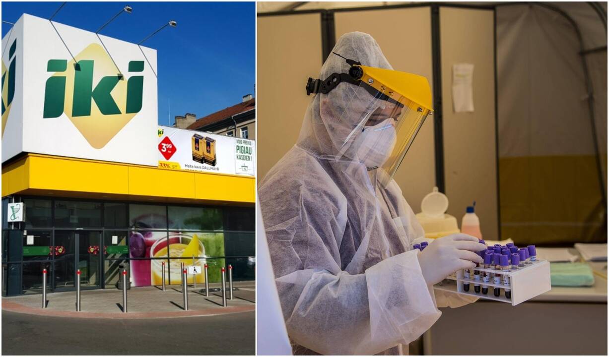 Klaipėdoje „Iki“ parduotuvės darbuotojui nustatytas koronavirusas