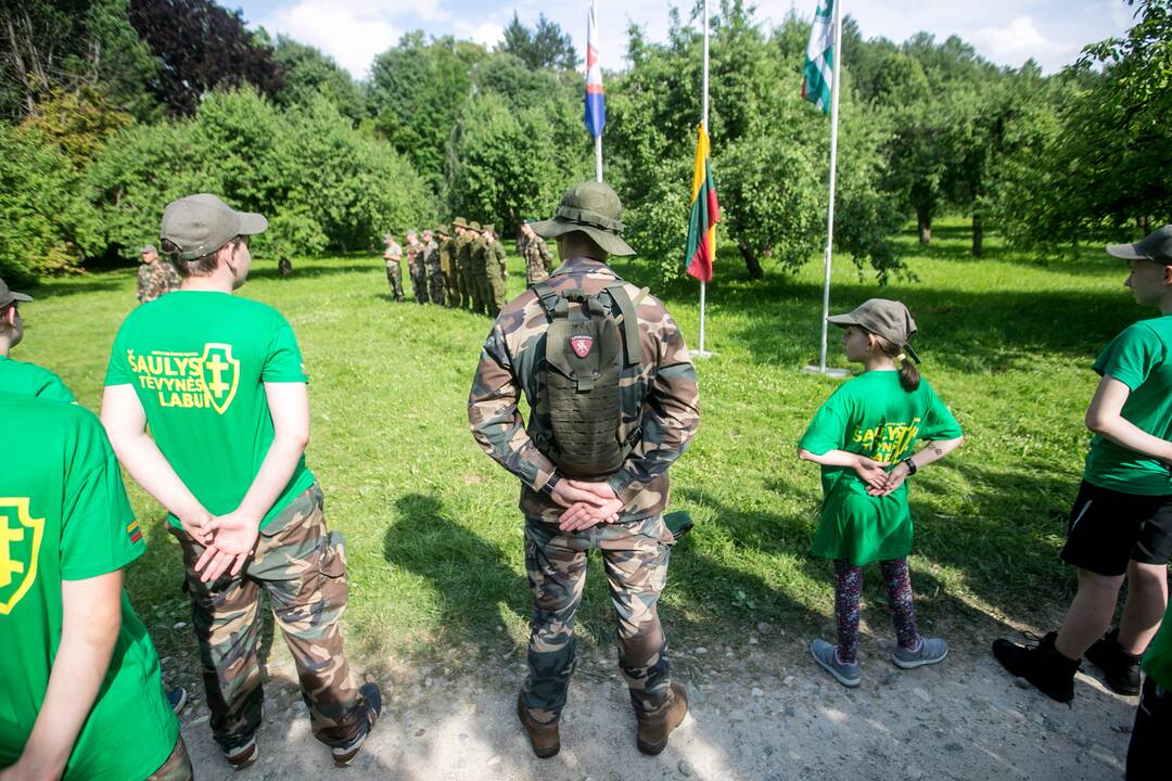 Auditorija: šauliai į savo stovyklas priima ne tik jaunuosius šaulius, bet ir tuos moksleivius, kurie nori įsilieti į organizaciją.