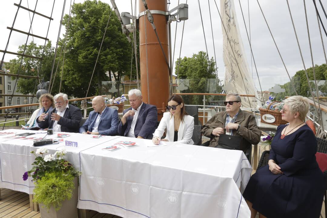 Klaipėdos 770-ojo gimtadienio spaudos konferencija