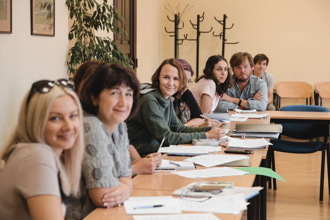 Akademija: uostamiestyje startavo lietuvių kalbos ir kultūros mokymai, kuriuose dalyvaus 100 dalyvių.