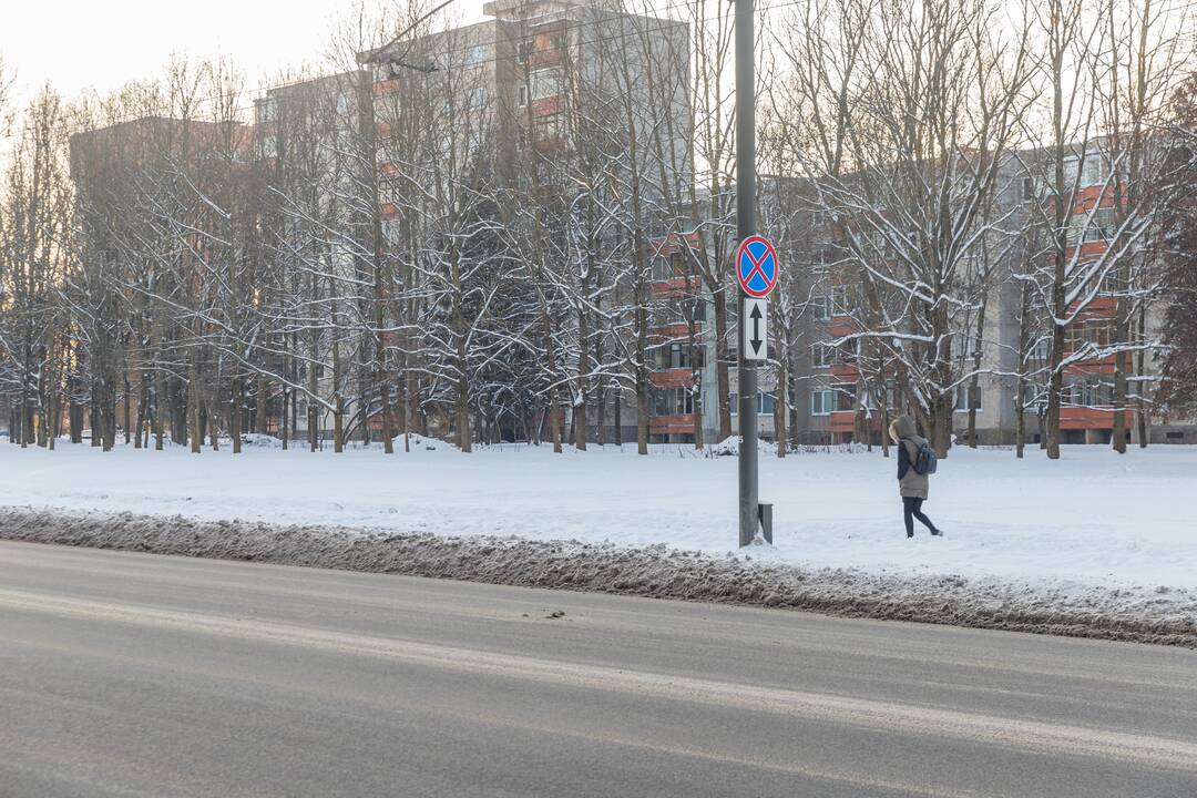 Patogiau: S. Žukausko ir P. Lukšio gatvių sankryžoje posūkiui į dešinę įrengta atskira eismo juosta.