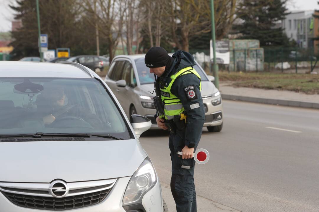 Reidas uostamiesčio Dubysos gatvėje
