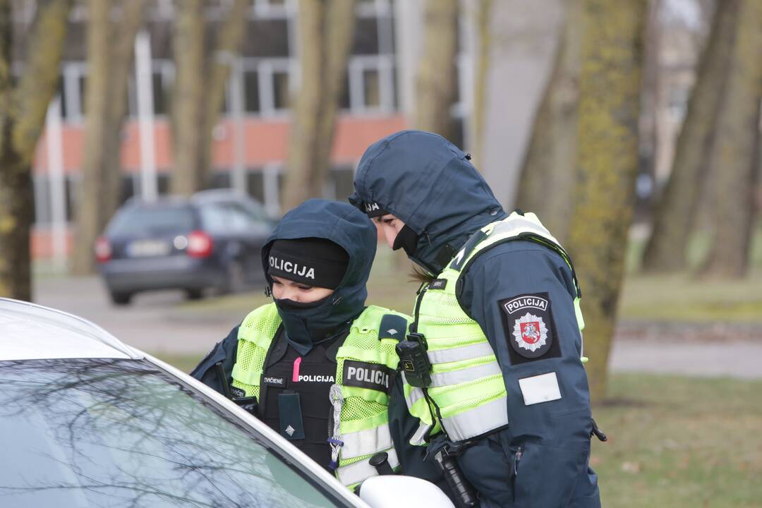 Reidas uostamiesčio Dubysos gatvėje