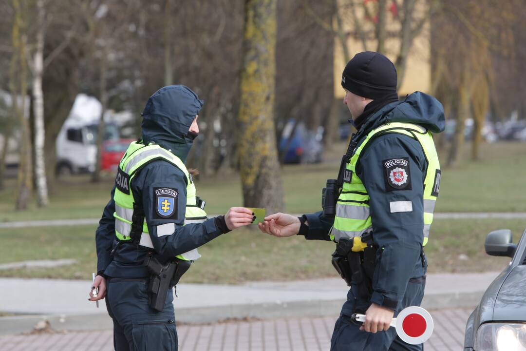 Reidas uostamiesčio Dubysos gatvėje