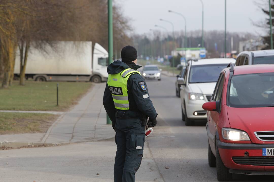 Reidas uostamiesčio Dubysos gatvėje