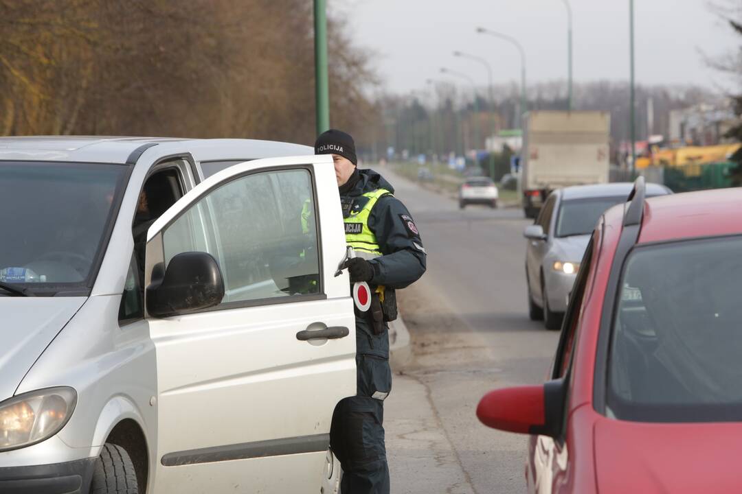 Reidas uostamiesčio Dubysos gatvėje