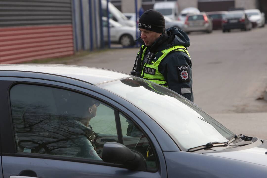 Reidas uostamiesčio Dubysos gatvėje