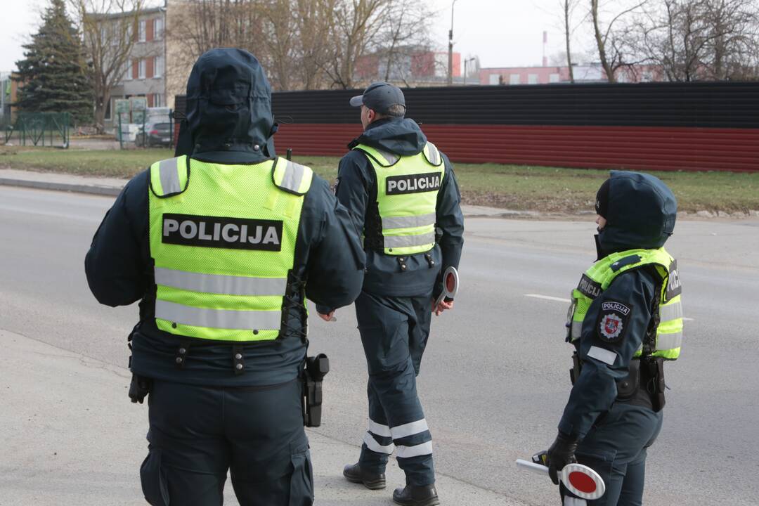 Reidas uostamiesčio Dubysos gatvėje