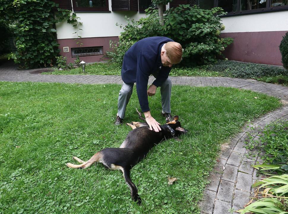 Abu Norvaišos su buvusiu benamiu Čipu.