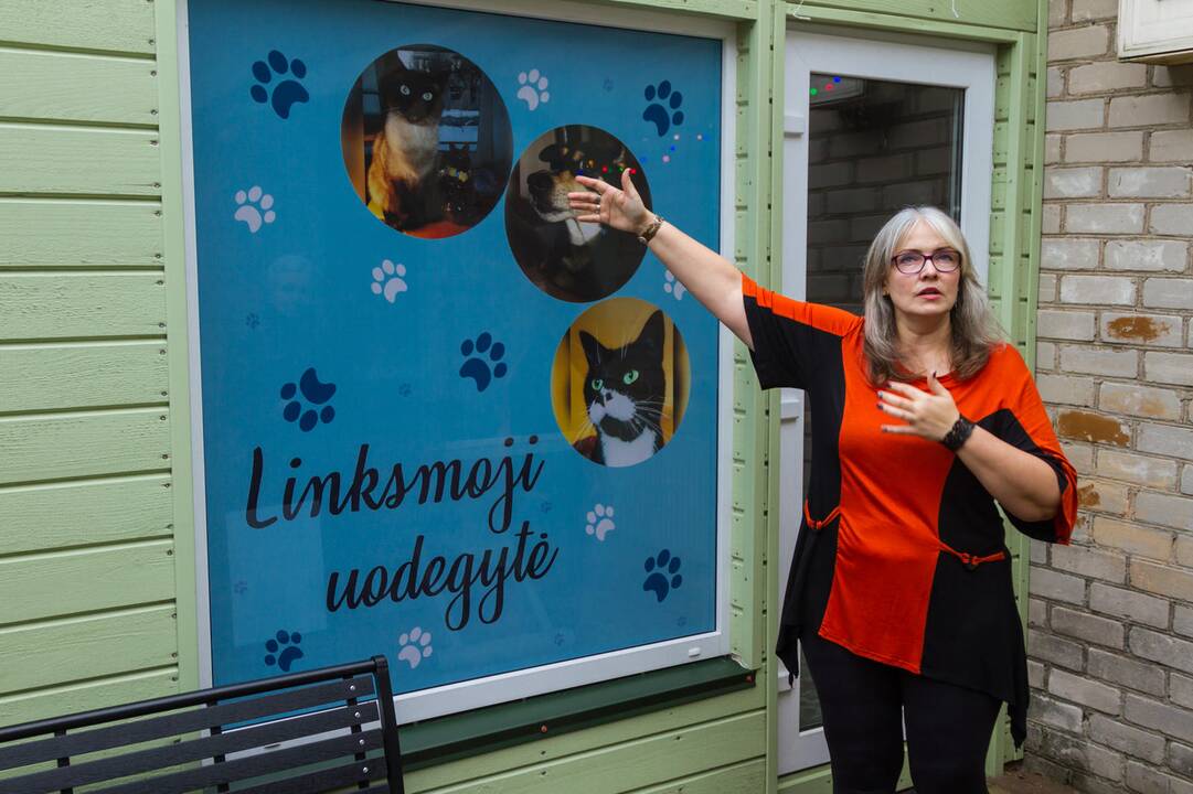 Artistė: kalytė vaidina esanti abejinga manikiūrui.