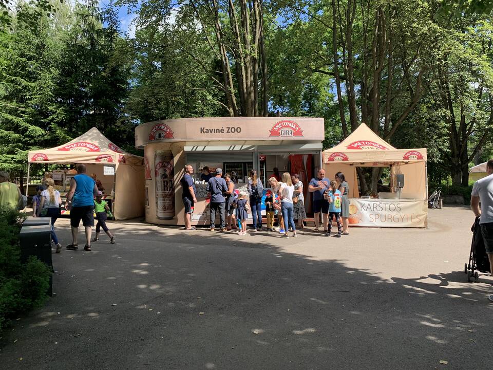 Lietuvos zoologijos sodas atšventė 82-ąjį gimtadienį